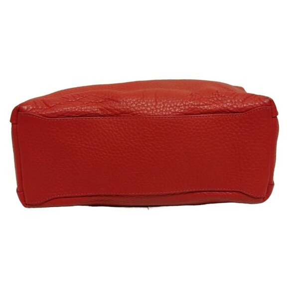 Auth FURLA - Red Leather Handbag - Picture 9 of 10